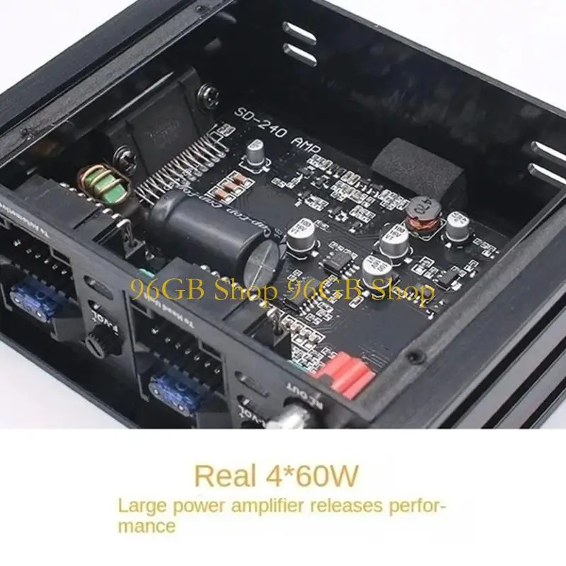 

96GB Powerful 240W Amplifier with Multiple Channel Support For Improved Music Quality