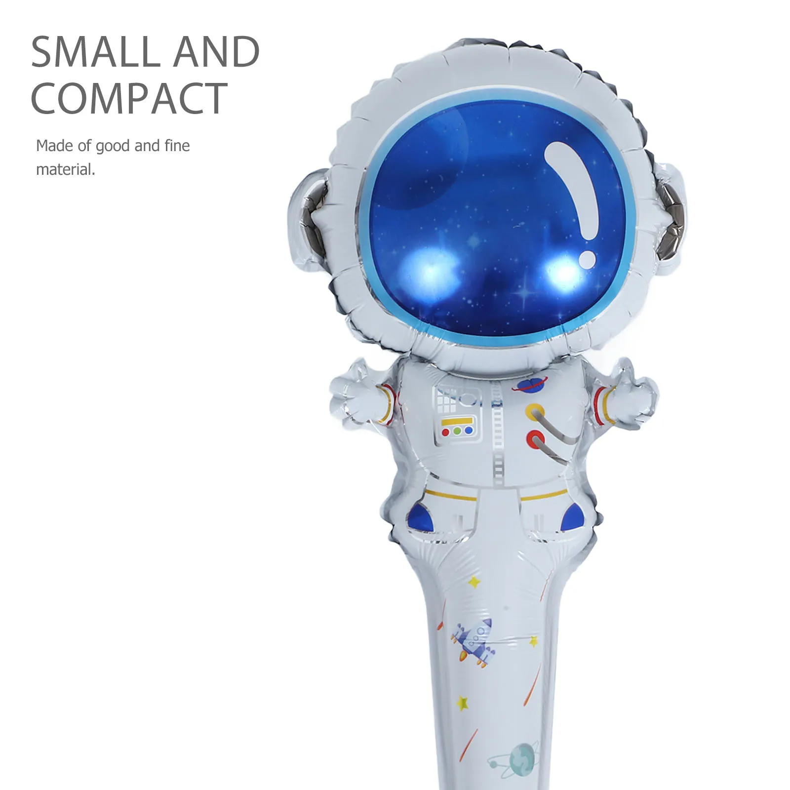 

50pcs Astronaut Shaped Cartoon Aluminum Party Supplies Space Theme Balloon Decoration Kit Novelty Balloon Ornament