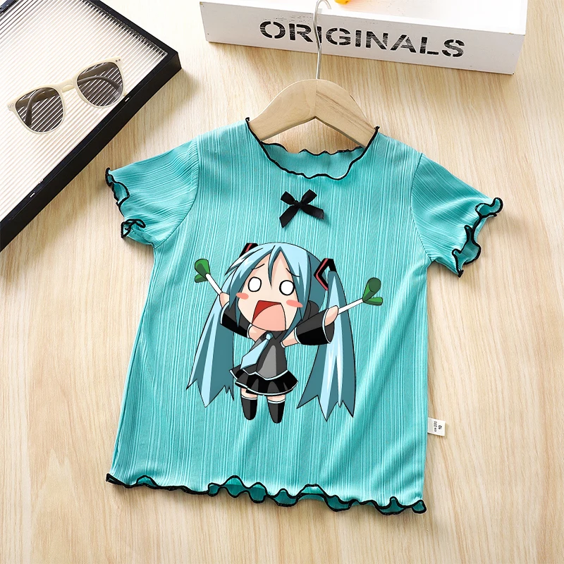 Hatsunes Miku Kids T-shirt Gir - Street Fashion Kids 评论和价格
