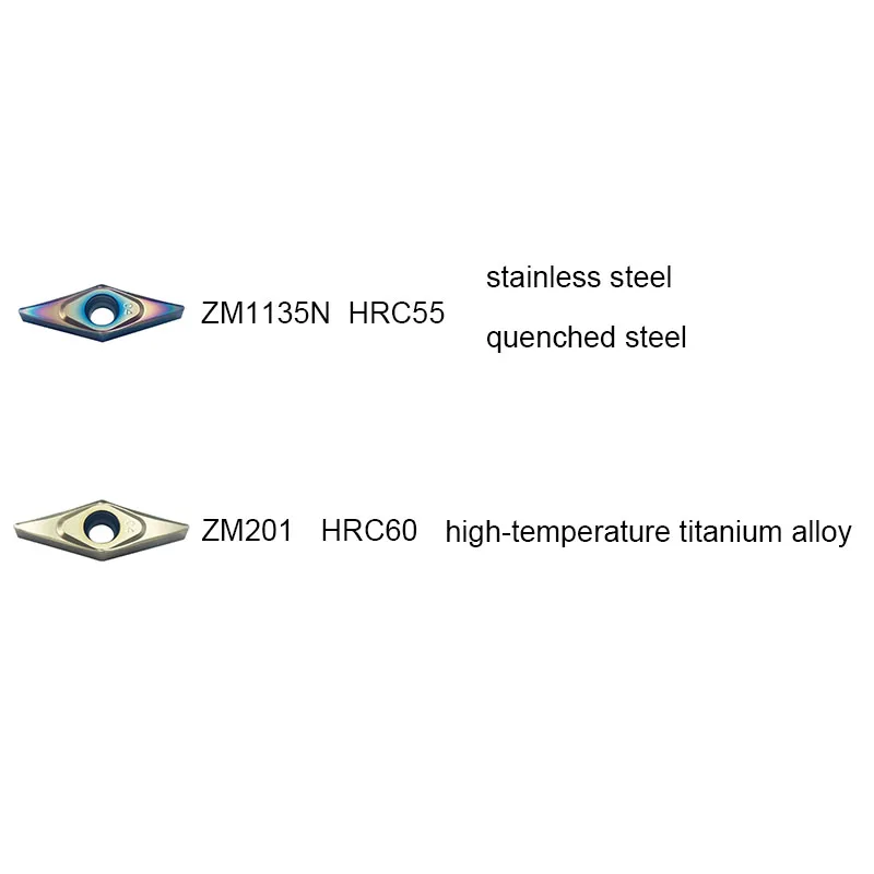 35° inserto per tornitura VBGT110301-EL VBGT110302-EL VBGT110304-EL VCGT11T2S01-EL VCGT11T2S02-EL VCGT11T2S04-EL Inserto in metallo duro CNC