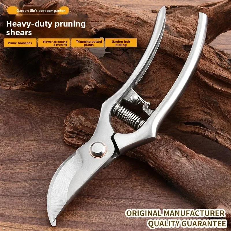 Integrated Casting Steel Handle Scissors Gardening Branches Fruit Trees Pruning Branches Gardening Flowers Coarse Branch Scissor