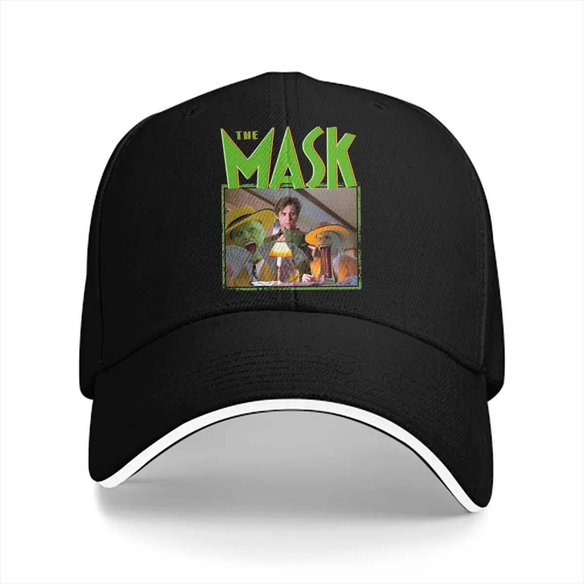 Retro Baseball Caps Peaked Cap The Mask Movie Sun Shade Hats for Men Women