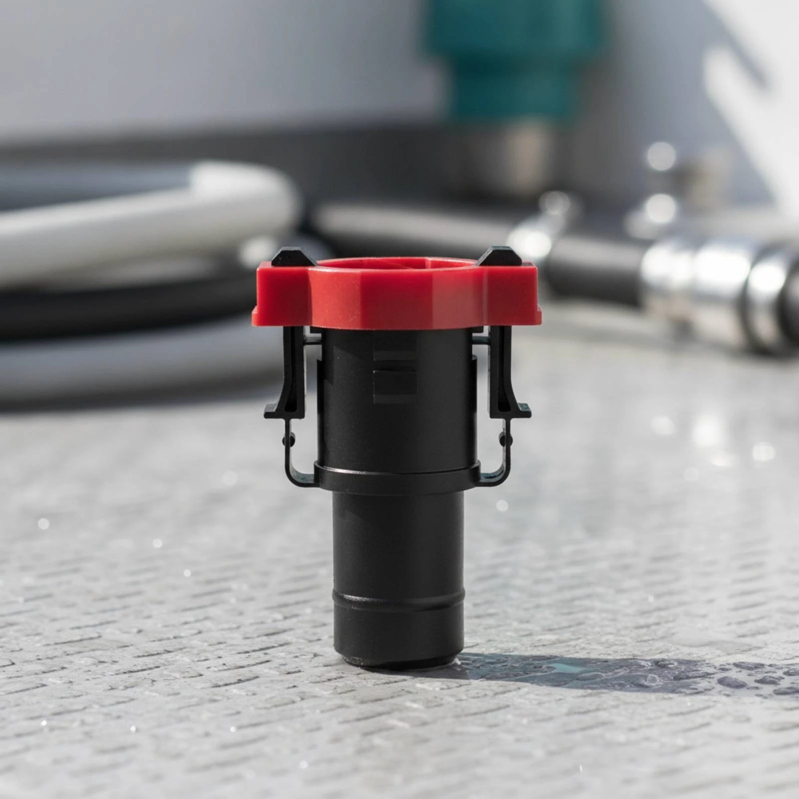 Adaptateur à connexion rapide avec collier de serrage, raccord de tuyau à connexion rapide de qualité marine, couplage facile à déconnecter, compact