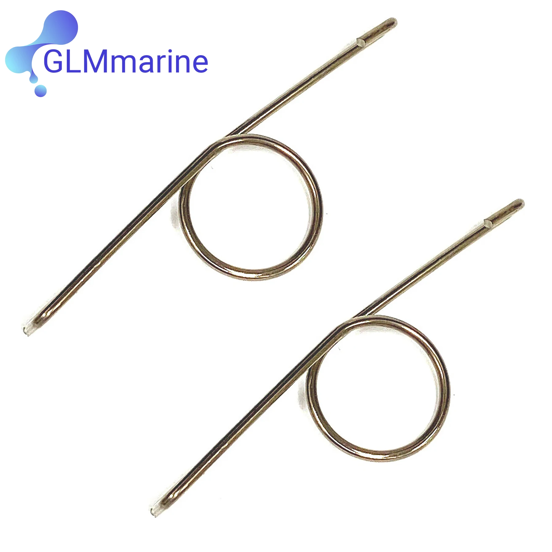 

2 Pcs Spring Plate To Pawl Replacement for Johnson Evinrude 20 To 30 HP Boat Engine Parts Replace 3-08665 330527 765592 0330527