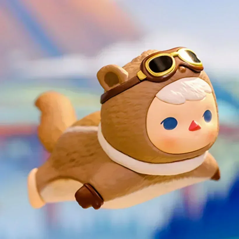 

POP MART Pucky Flying Babies Series Kawaii Anime Blind Box Action Figures Surprise Mystery Dolls for Girls Gift