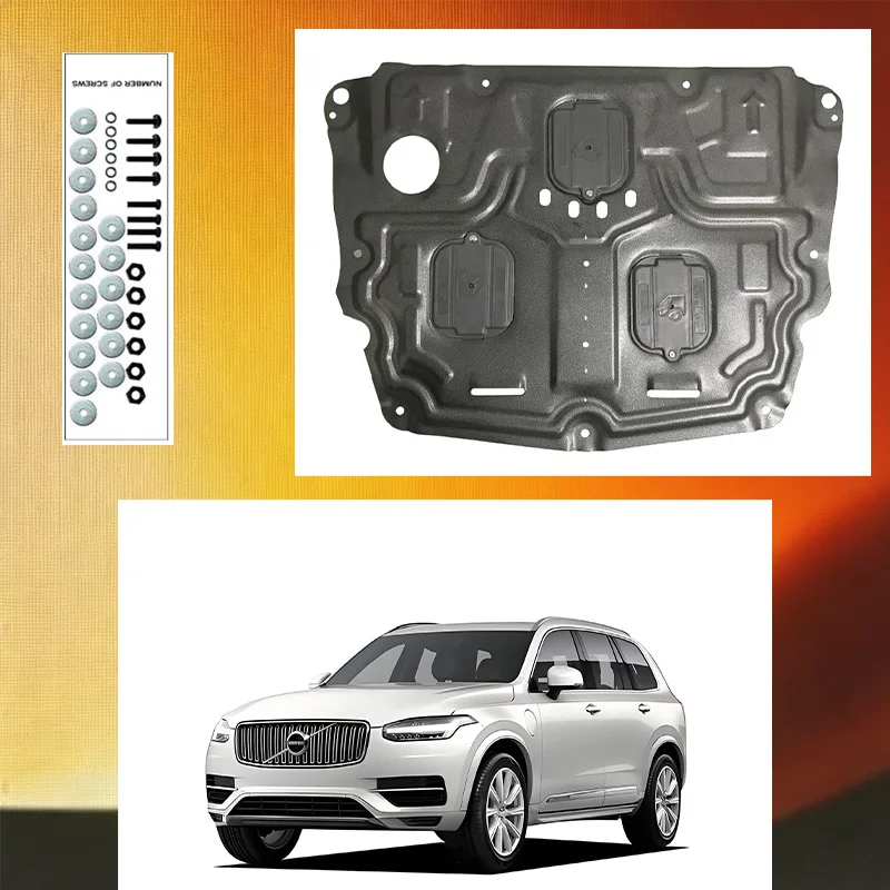 Durable Underbody Protection Engine Skid Plate For  Volvo XC90 2018-2024  High Quality Engine  Shield Car