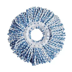 New Replacement 360 Rotating Head Easy Microfiber Spinning Floor Mop Head