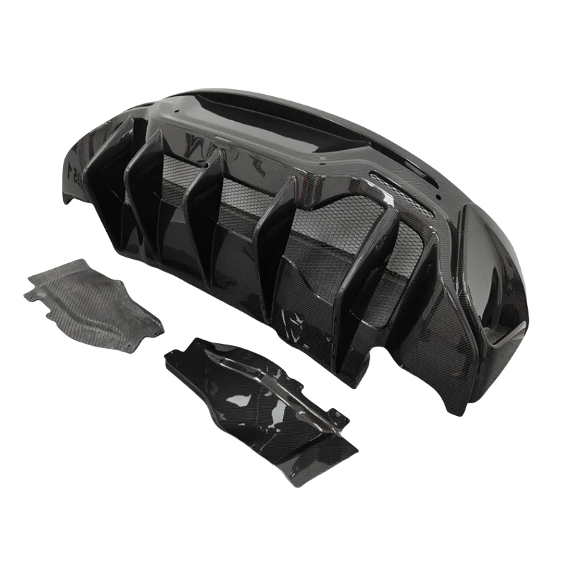 

Wholesale Price 600LT Dry Semi Carbon Fiber Rear Bumper Rear Diffuser for McLaren 540C 570S 2015-2018
