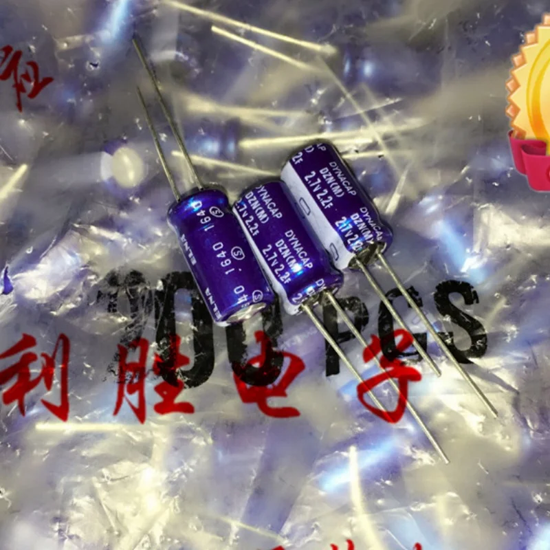 5PCS 2.2F 2.7V ELNA Wound Super Farad Capacitor 2.7V 2.2F 8X16