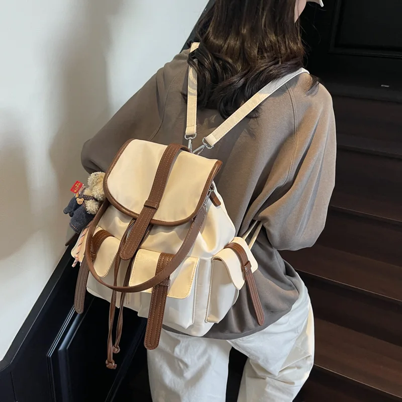 

Unisex Backpack Bags For Women Luxury Designer Handbag Purse 2025 New Fashion Large Capacity Travel Commuter Shoulder Bag