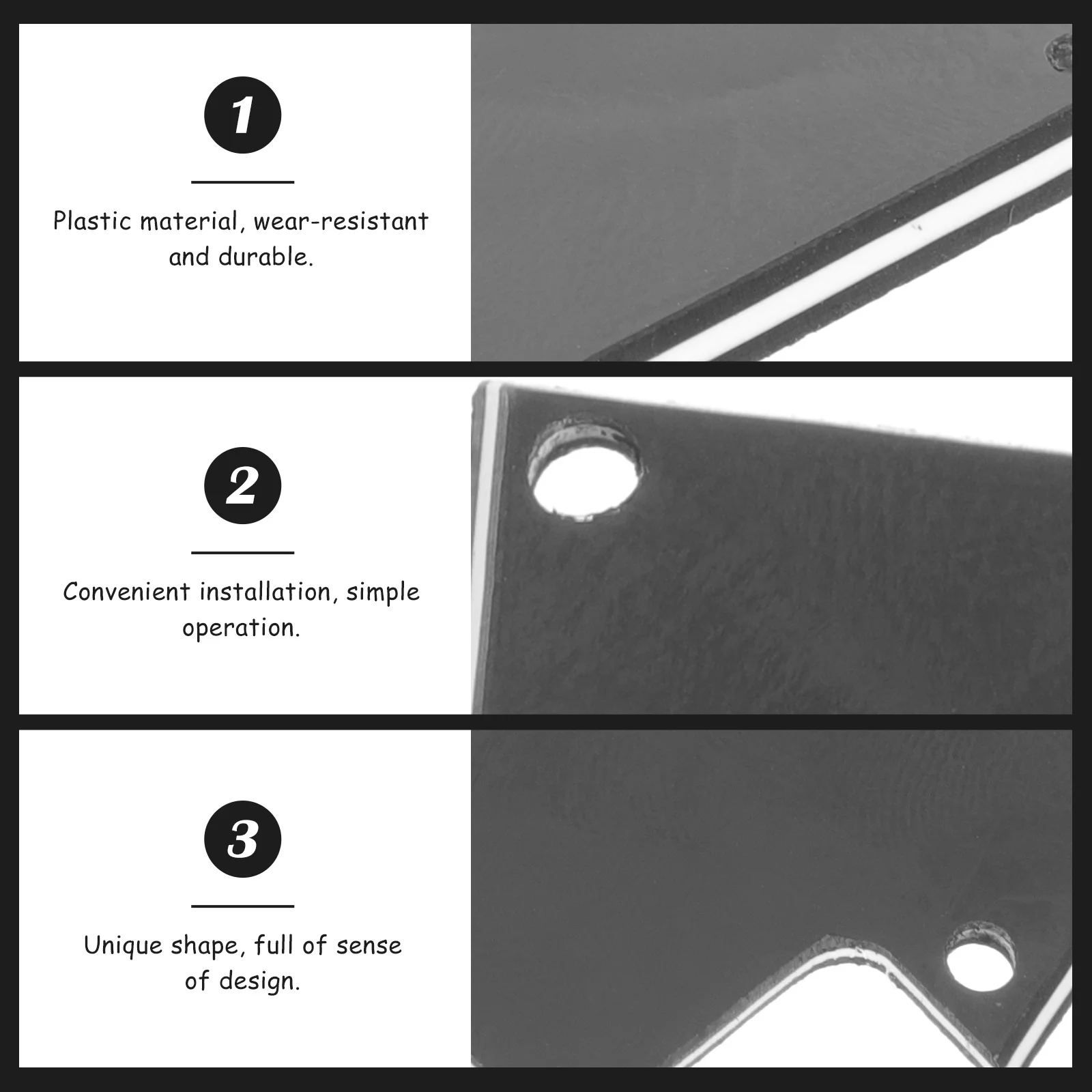 

4Pcs Durable Plastic Truss Rod Covers for Electric Guitar Bass Replacement Guitar Accessories Supplies Truss Rod Covers