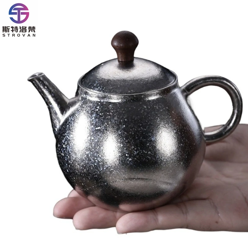 

Pure Titanium Xishi Pot, High-grade Thickened Pot, Tea Maker, Outdoor Camping, Portable Travel, Pure Titanium Tea Set