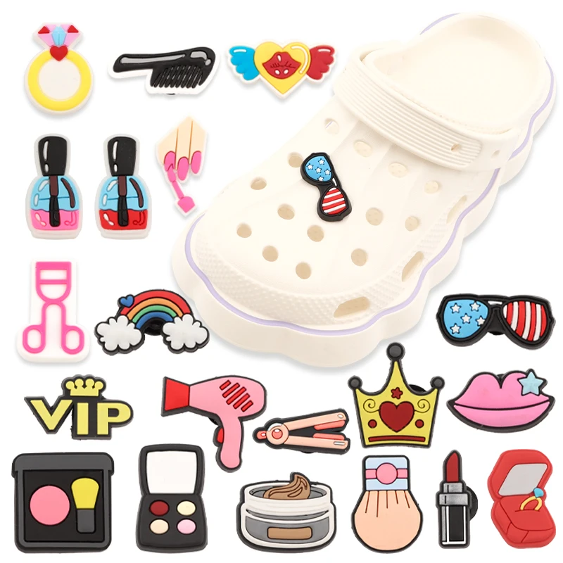 

1 шт. Милые мультяшные украшения для обуви, декор для пряжек, ПВХ-аксессуары с мультяшными персонажами, подарок, бесплатная доставка