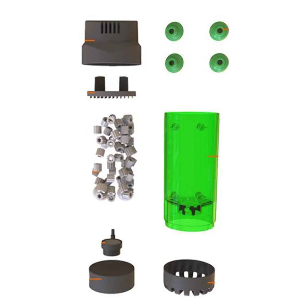 

Lh- Aquarium Air Pump Fish Tank Filter For Oxygen Increasing Cycle Quiet Operation Fine Bubbles Back Ventilation Design