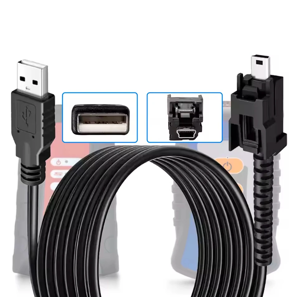 NEW 547B Cable Real Time Fault Code Reader Cable for Nexiq USB Link Automotive Engines Heavy Machinery Truck Diagnostic Cable