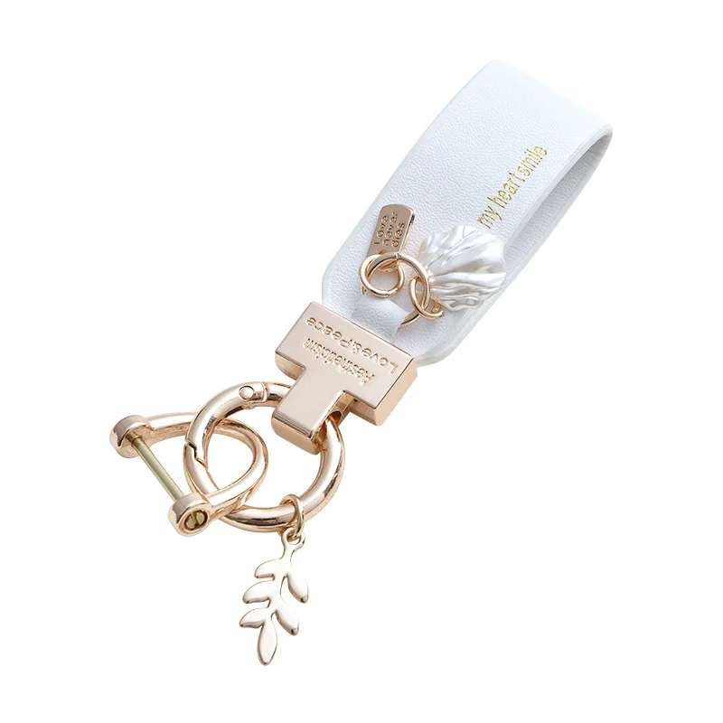 Fashion Light Luxury French Car Key Chain Small Fragrance Pendant Delicate Pendant Women