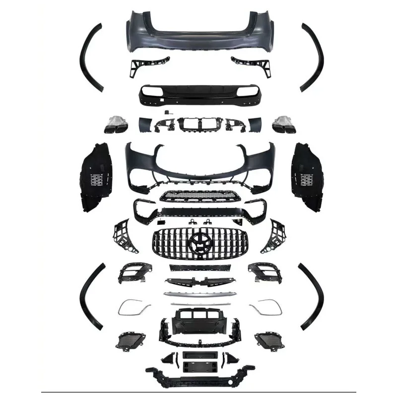 

Suitable for Body Kit Bumper Surrounded GLS63 Mercedes-Benz GLS New X167 Modification Kit