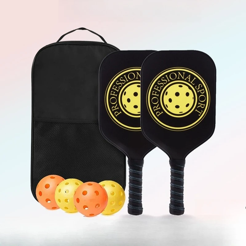 

Набор ракеток для пиклбола из углеродного волокна, стекла, ПП, сотовый, с УФ-принтом