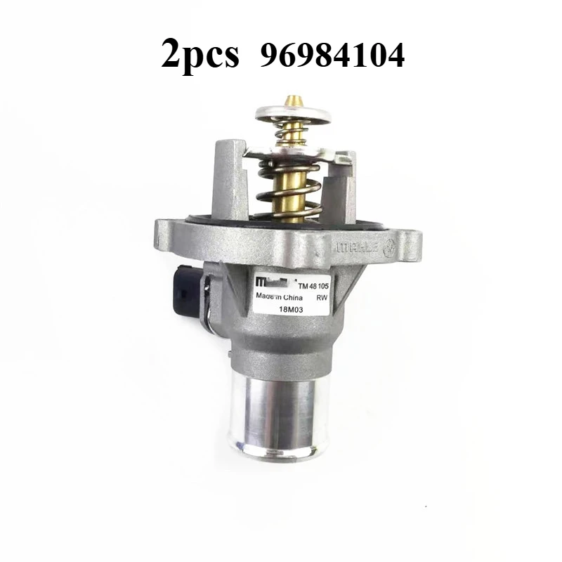 

2pcs Cooling Thermostat For Chevrolet- Cruze Orlando Sonic Trax Opel Astra Zafira Signum Aveo 96984104 25193683 55578419
