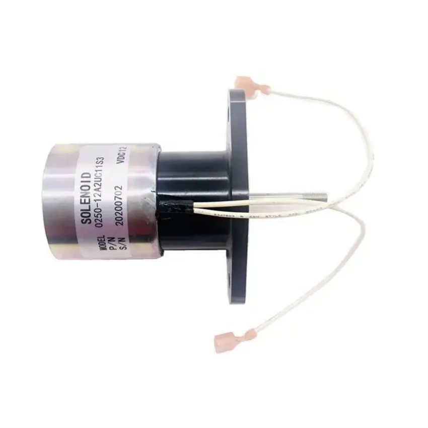 Электромагнитный клапан Diesel Engine Actuator Fuel Pump 12V Power Stop Shutoff Valve Solenoid 0250-12A2UC11S3 Газ и топливо — деталь 1