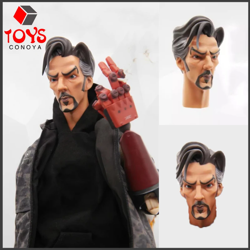 

In Stock FINGER SNAP TOYS FS6902 1/6 Anime Cartoon Doctor Head Sculpt Model Fit 12'' Male Soldier Action Figure Body Dolls