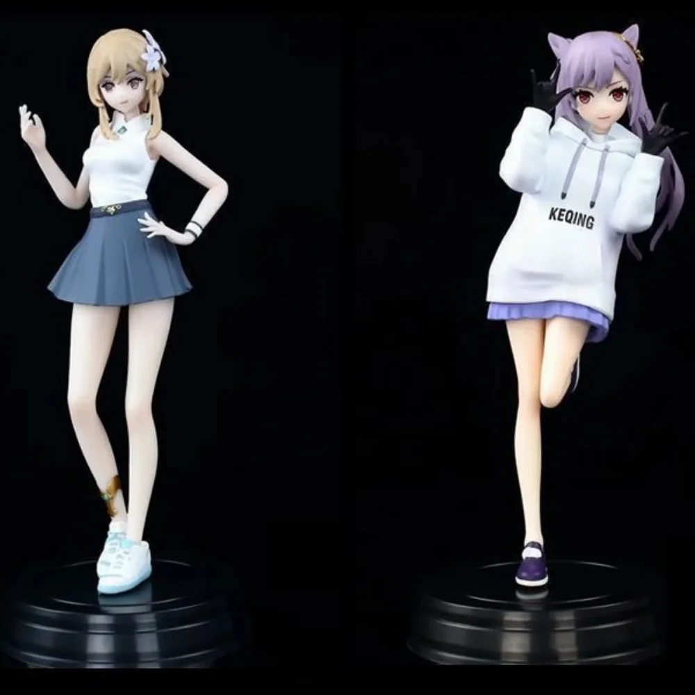 

Hand Made Game Character Traveler, Anime Plain Clothes And Bodywear, Beautiful Girl Doll Model, Decoration Gift