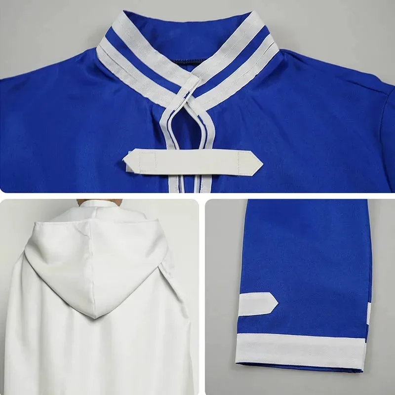 Sousou No Freeze Sky 코스프레 의상 가발 Anime Freeze At The Funeral 용감한 할로윈 파티 스카이 의상 Comic Con