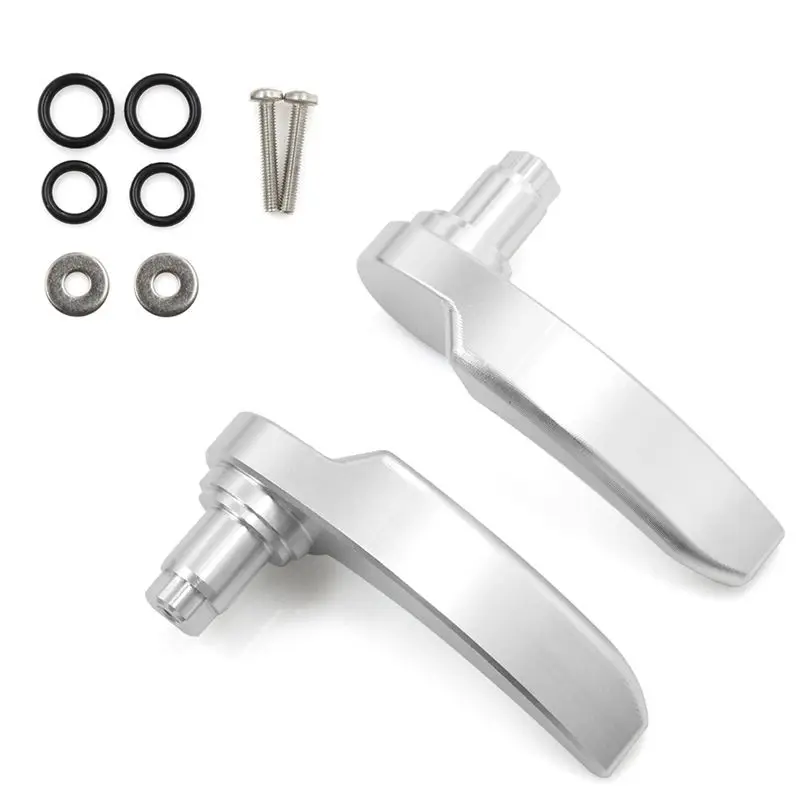 Classic-Motorcycle Saddlebag Seat Belt Buckle Pull Rod Kit For Touring Electra Glide Road King FLHR FLTRX 14-21
