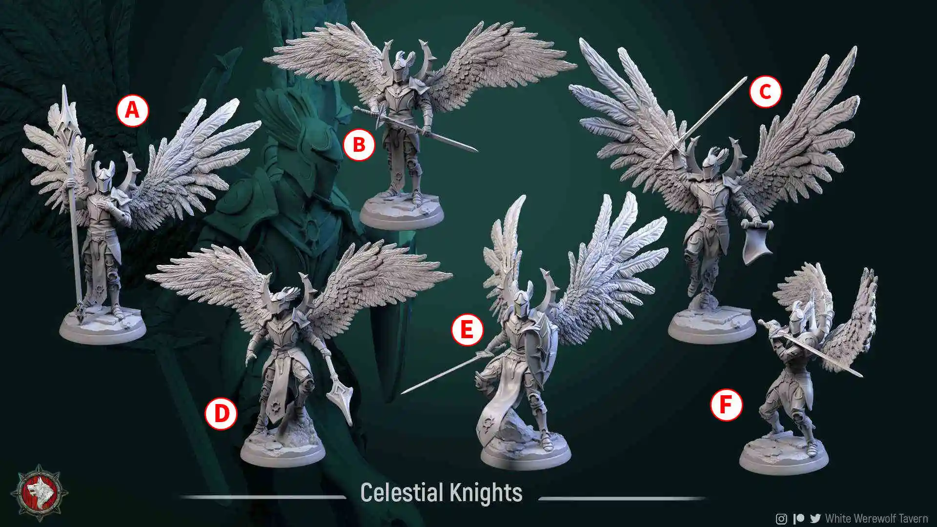 Justice God Judgment Angel Third Party DND Running Team Chess Model