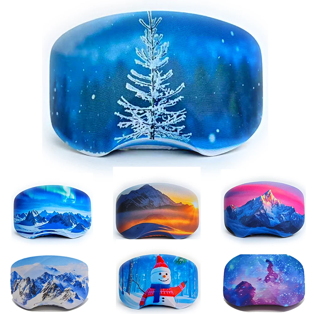 

2025 Fashion Ski Goggles Eyeglass Covers Scratch Resistant Windproof Sandproof Men Women Easy Carry Outdoor Sports