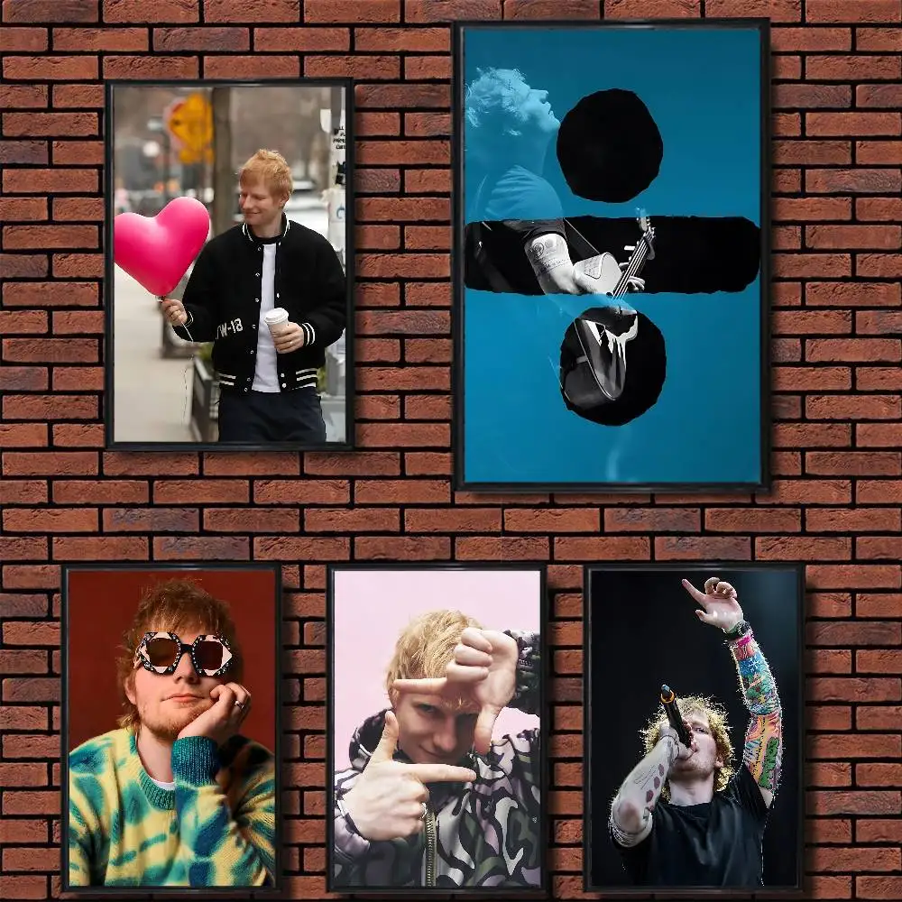 Shape of You Global Ed Sheeran Poster HD Art Sticky Wall Waterproof Home Living Room Bedroom Bar Aesthetic Decoration