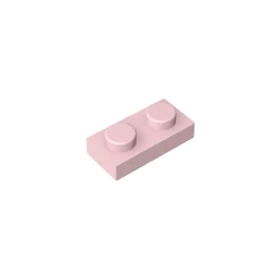 Gobricks GDS-502 platte 1x2 kompatibel mit Lego 3023 6225 Stück DIY-Baustein für Kinder