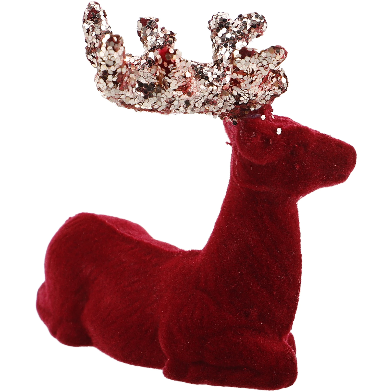 

Elk Pendant Christmas Reindeer Statue Tabletop Decor Ornaments s Home Centerpiece