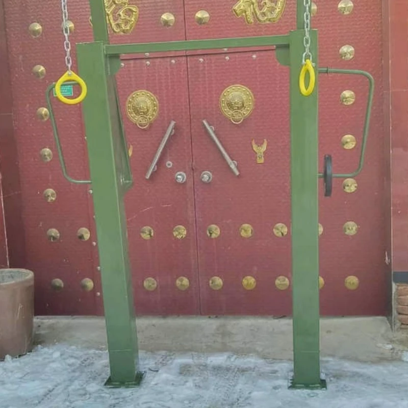 Outdoor fitness equipment, park community square puller, sports pull training equipment