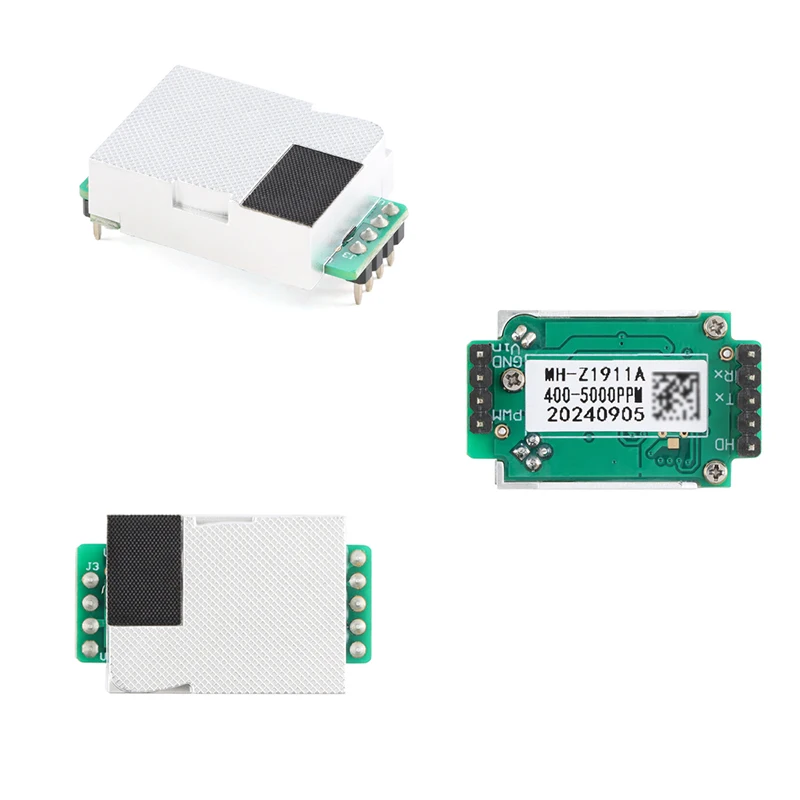 MH-Z1911A MH-Z19 NDIR CO2 dwutlenek węgla moduł czujnika gazu powietrza na podczerwień IR 400-5000ppm do monitora CO2 — zdjęcie produktu 6