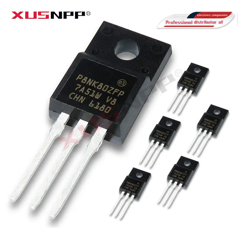 

10PCS STP8NK80ZFP TO-220F P8NK80 P8NK80ZFP TO-220 STP8NK80 TO220F new original