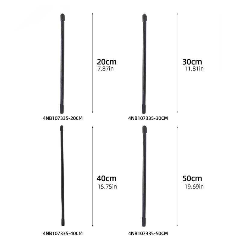 Camera Arm Extension 1/4" Male to Female Threaded Gooseneck Arm Phone Holder Extension Rod Enhances Experience