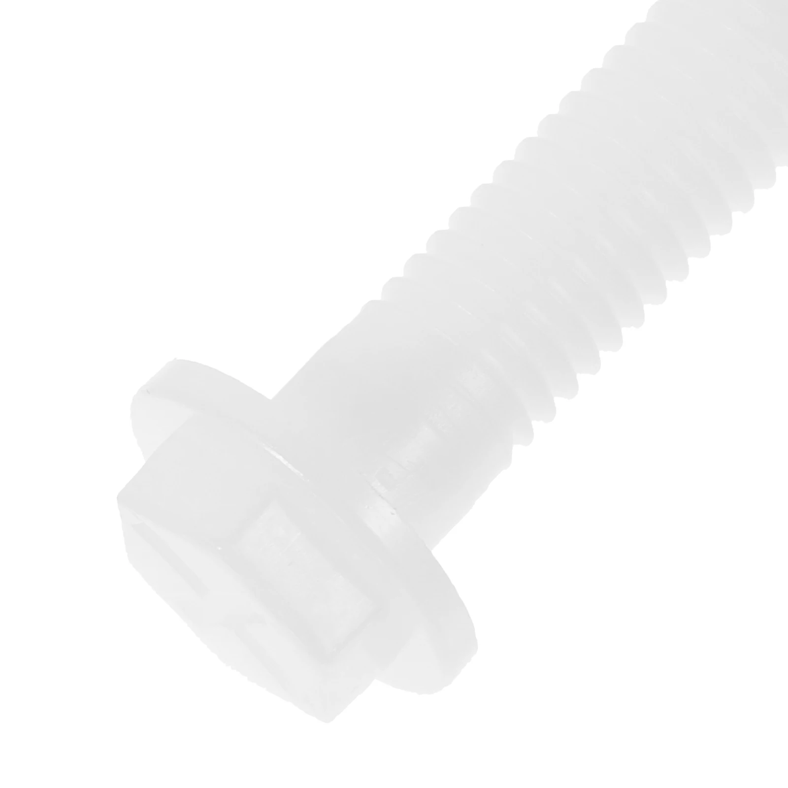 

2 Pcs Toilet Cover Hinges Bolts Screw Plastic POM Material Easy Installation Secure Fixation Bathroom Repair Replacement