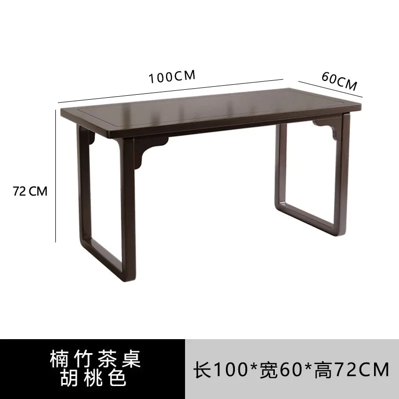 New Chinese balcony tea table and chairs are strong, non-solid wood , small apartment , kettle integrated