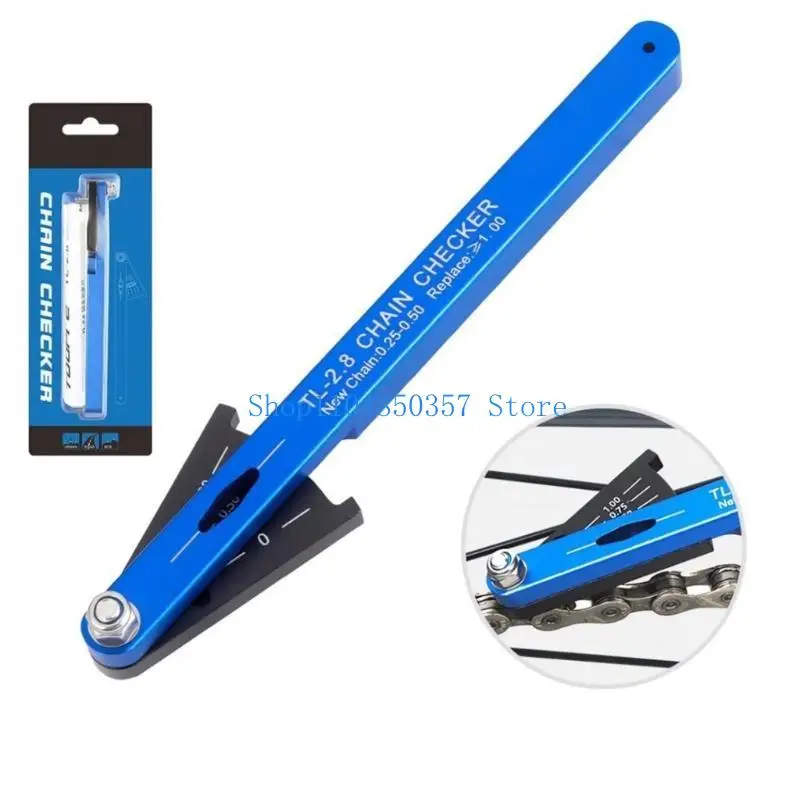 

652F Durability Bike Chain Wear Gauges Bike Chain Wear Indicators Rulers Repair Tool