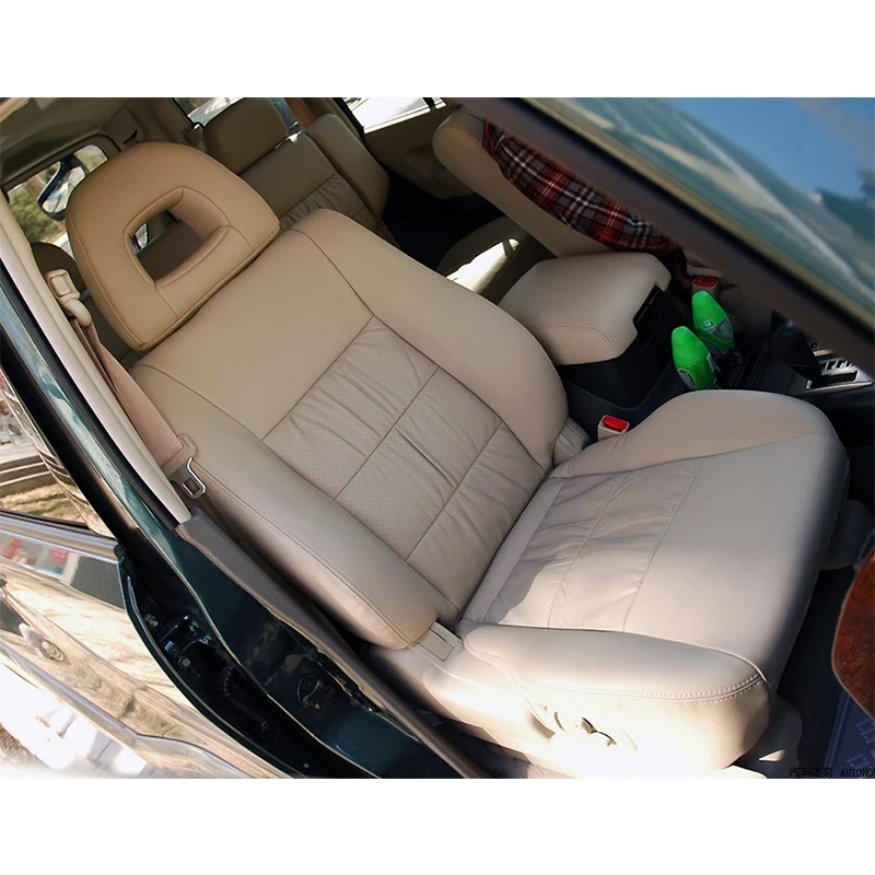 

Чехол на заказ для автомобильного сиденья, 3 ряда, с 6-8 сиденьями, роскошный кожаный чехол, подходит для Mitsubishi Pajero 2008-2020 гг.