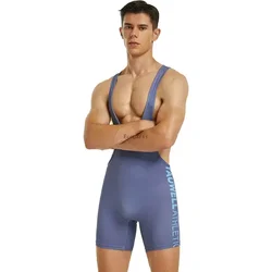 Choice Bodysuit Mens Gym Undershirts Vest Underwear Wrestling Singlets Jumpsuits Bodybuilding Wear gym sport y2k  mens tank top