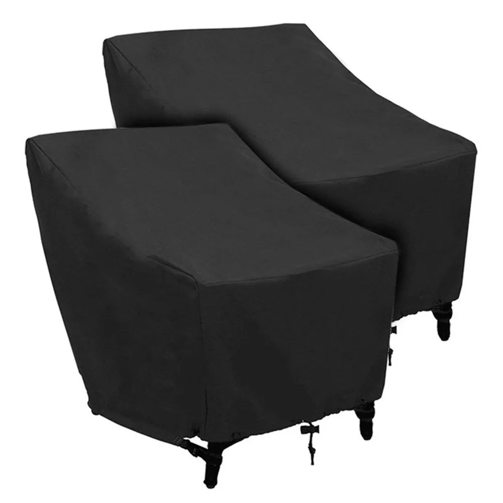 

Waterproof Garden Chair Protector Sun Protection Cover Balcony Furniture Cover Dust Mite Resistant Easy Clean Chair