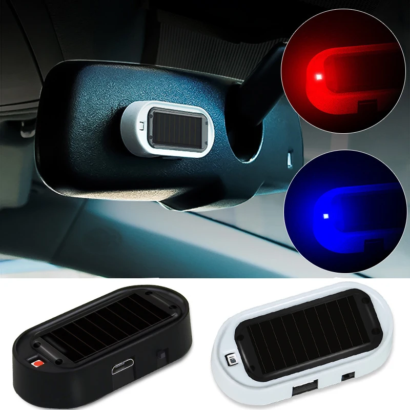 Strobe Signal Security System Universal  Light Simulated  Alarm Wireless Flashing Anti-Theft Caution Lamp LED Flashing Imitation