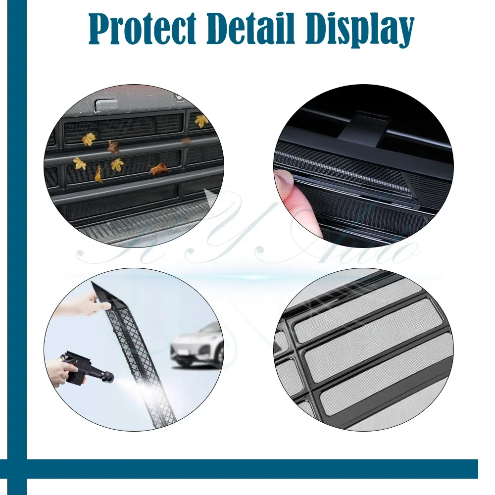 Car Grille Mesh For Chery Tiggo 8 V Tiger Variant MK2 2026 2027 Anti-dusty Pad Front Grille Dust Tank Air Cover Auto Accessories view 6