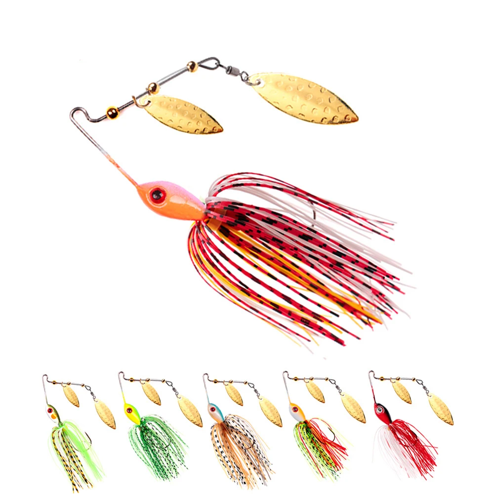 Spinner isca 13g 17g isca de metal duro isca de pesca girador colher isca spinnerbait pique giratória peixe enfrentar wobbler isca artificial