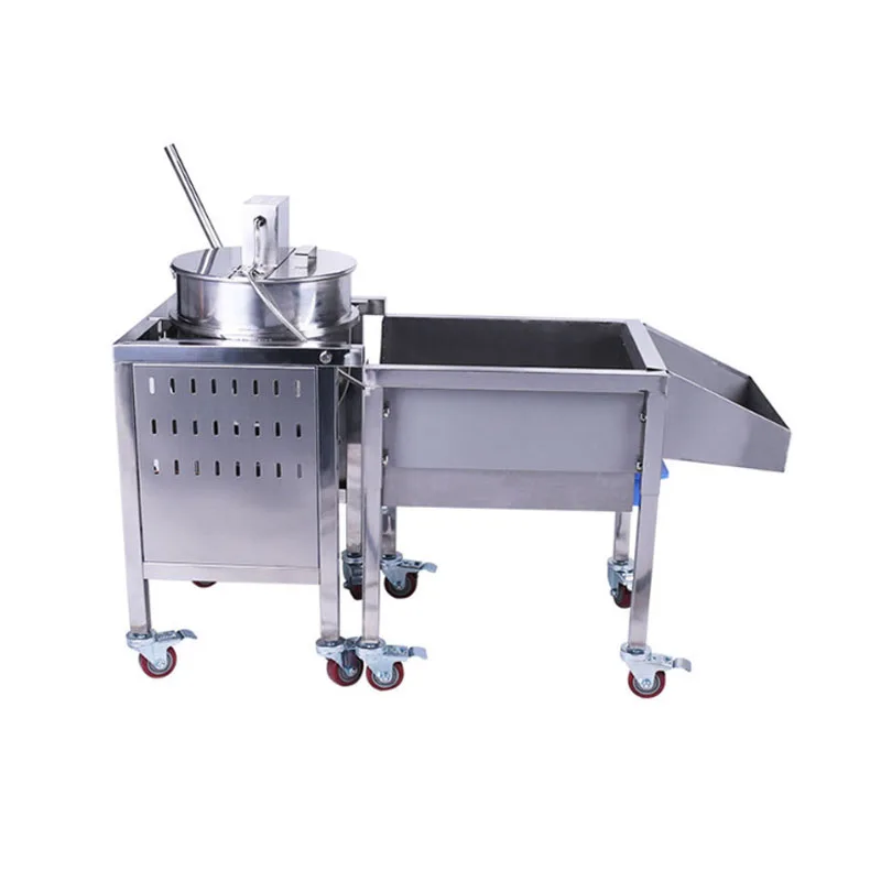 

Full-automatic Medium-sized Maker Gas Flow Stall High-output Automatic Popcorn Machine