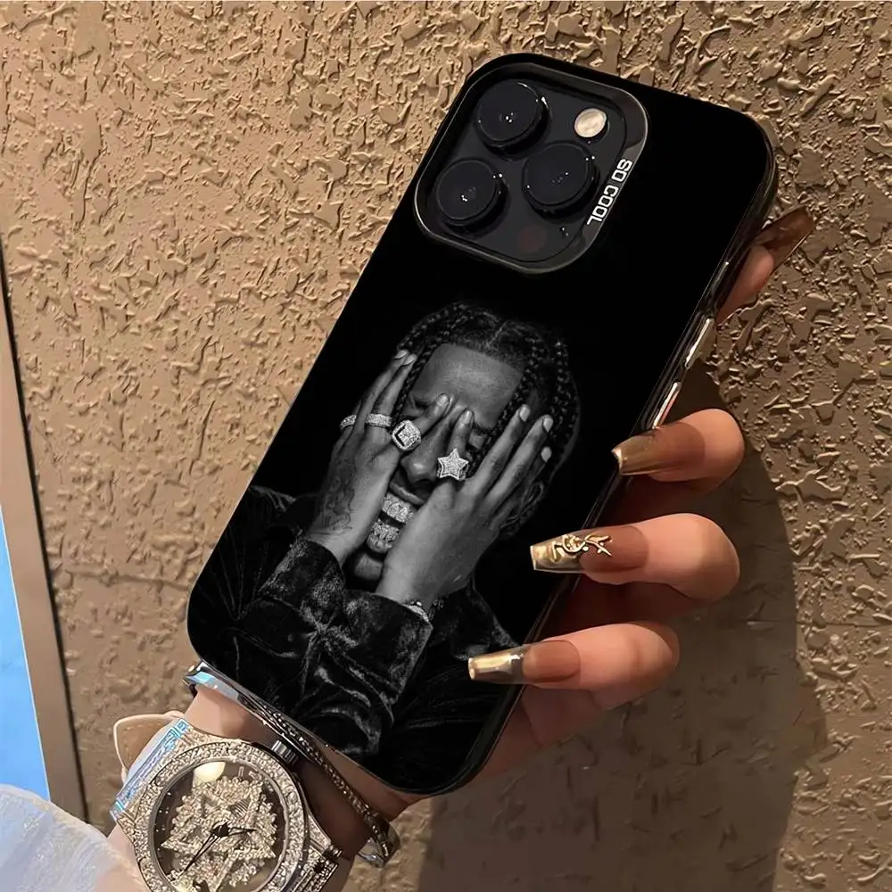 Чехол для телефона C-Cactus J-Jack Travis Scott для iPhone 17,16,15,14,13,12,X,8,Pro,Max,Plus,E,SE4,Air,Mini IMD Matte Black