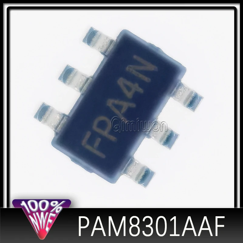 10pcs/lot PAM8301AAF SOT-23-6 PAM8301 FPA 100% New