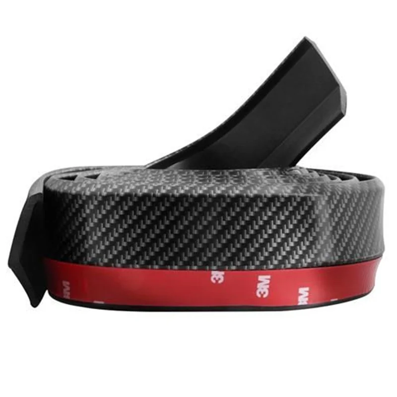Auto Frontschürze Lip Gummi Universal Stoßstange Schutz Stoßstange Lip Streifen Auto Seite Rock Spoiler Lip Splitter Körper Rock Schutz – Detail 10